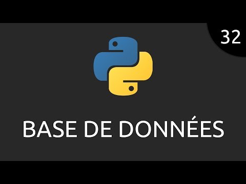 Vidéo: Qu'est-ce que la base de données Python ?