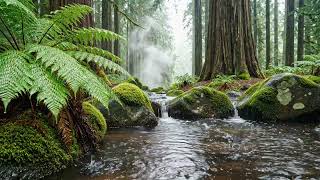 🌧️ Rain Sounds in a Peaceful Forest | 4K Ultra HD Ambient Nature for Sleep, Study & Relaxation
