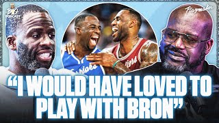 Draymond Tells Shaq WHY He Wants To Play With LeBron
