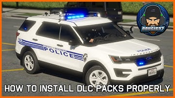 LSPDFR Tutorial. How to install a DLC Pack   #lspdfr #Tutorial