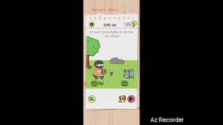 Brain test 4 level 420 walkthrough solution