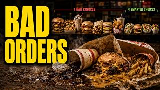 STOP Ordering These 7 Fast Food Menu Items (And 4 Smarter Choices)!!