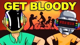 DAFT PUNK "Get Lucky" Parody (Happy Wheels Song with Subtitles) screenshot 5