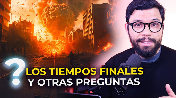 12. CRONOLOGÍA DE LOS TIEMPOS FINALES Y OTRAS PREGUNTAS | LA BIBLIA RESPONDE