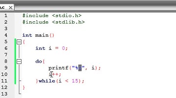 LANGAGE C - 20 - La boucle do   while (Faire  - Tant que)