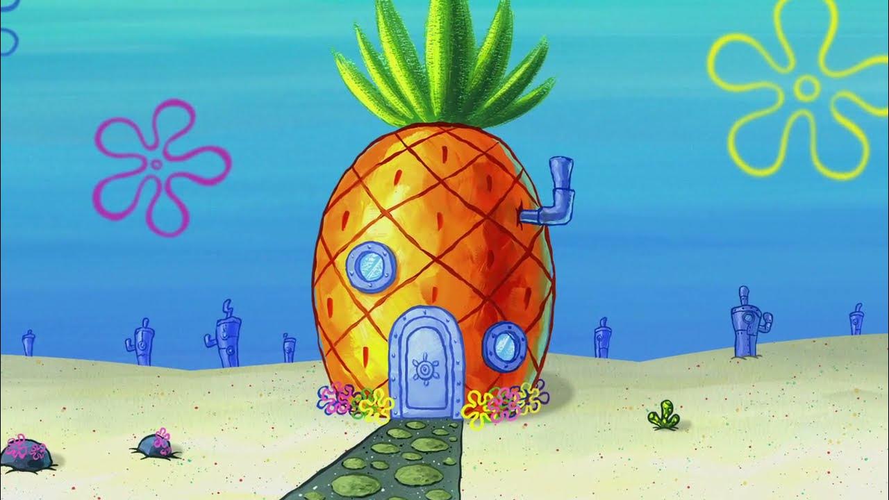 Download SpongeBob Colorful Flower Desktop Background Wallpapers.com