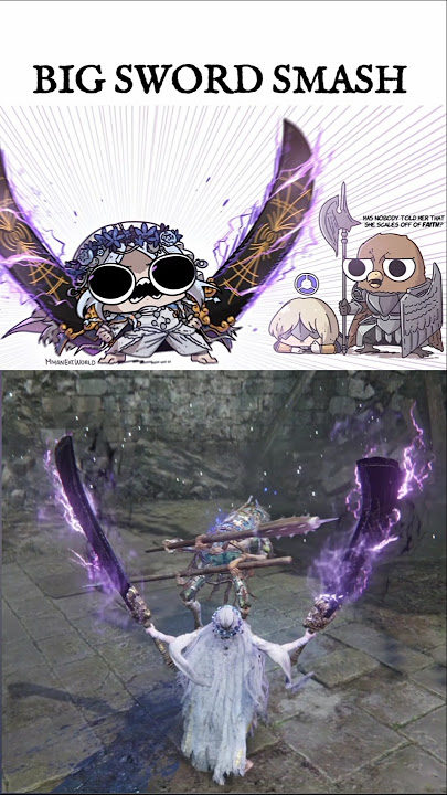 Little Girl   Big Sword = Smash - Elden Ring NIGHTREIGN #eldenring #nightreign