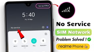 Solved Realme Mobile NO SERVICE And No Network Problem 2025 | Realme Network Problem Solution
