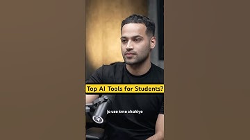 These Top AI Tools Every Student MUST-TRY