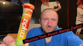 Glucose Test: Peach Mango Zipfizz