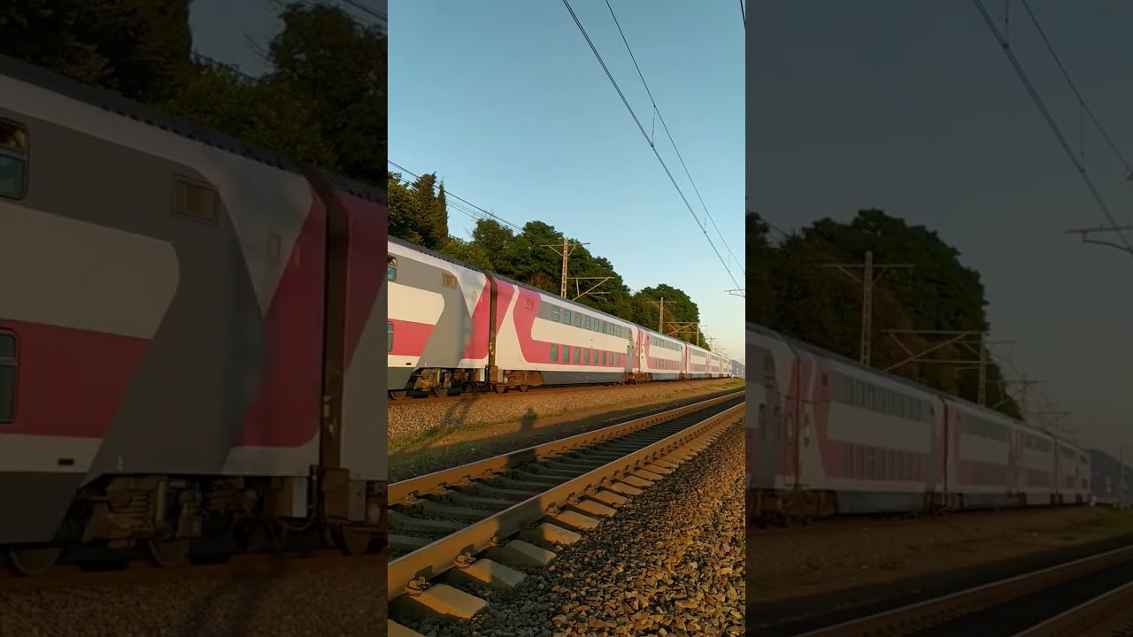 Поезд  Адлер-Санкт Петербург.1916км Северо Кавказская  жд. 