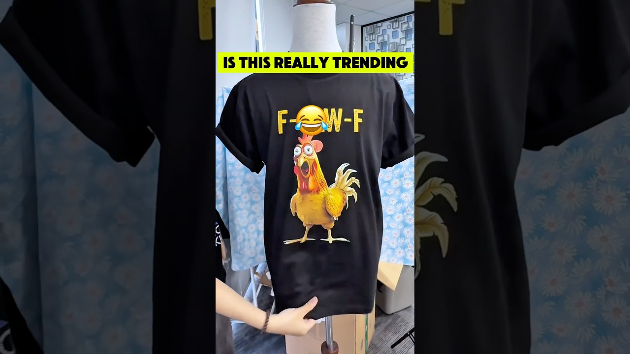 😂 I Can’t Stop Laughing at This Chicken Shirt! 🐔| Funny T-Shirts