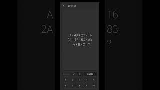 Level 61 - Math Riddles #mathriddles