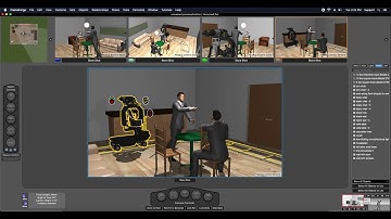 FrameForge Storyboard Studio Tips - Hiding Objects