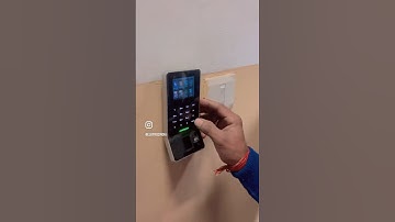 eSSL Time Attendance & Access Control System F22 & F12 #elktroz #accesscontrol #timeattendance