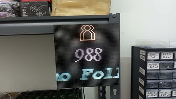 Shopee Shop Performance Widget P3 RGB Panel ESP32 Smartmatrix