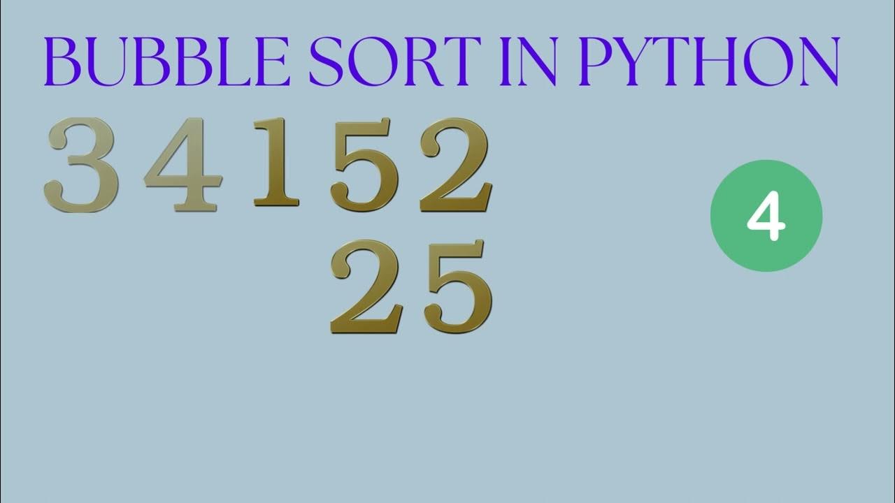 03_Algorithm and Data Structure_Bubble Sort (Burmese) #03 - YouTube