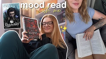 mood read with me for a week 📖💭 a reading vlog