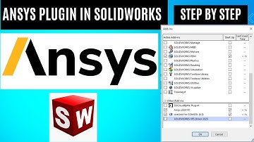 How to add ansys plugin in solidworks| How to add ansys in solidworks addins| Ansys in solidworks
