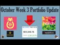 October Week 3 Portfolio Update | -$765