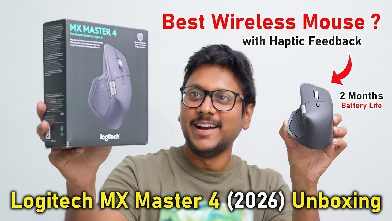 Best Wireless Mouse 2026 Logitech MX Master 4 Review YouTube 