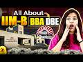 IIM Bangalore BBA DBE Course Explained | Eligibility, Fees &amp; Admission 2025 #BBA #BBACollege #BBAJob
