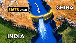 How China Is Building the Impossible $167B Super Dams 3X More Power Than Three Gorges