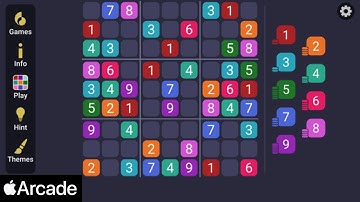 Sudoku Simple+ | Apple Arcade | Iphone 13 Pro Gameplay