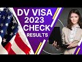 DV Visa Lottery 2023 - How To Check The Results