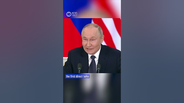 Putin And Trump Confirm They Won’t Attend Russia-Ukraine Peace Talks With Zelenskyy | 10 News First