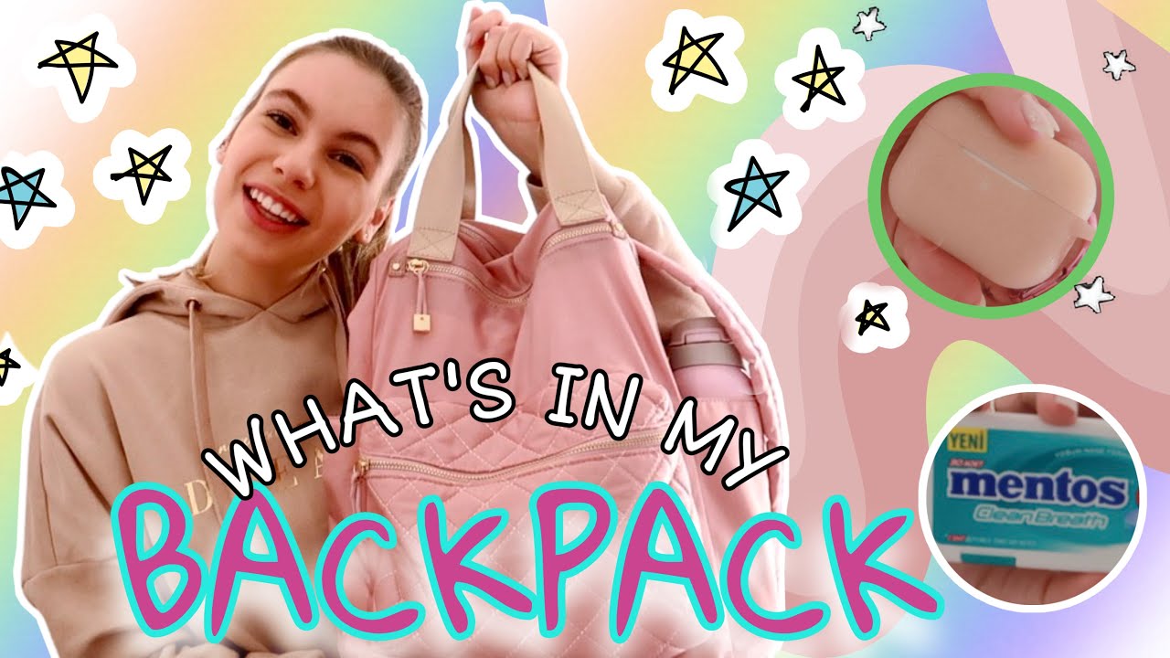 Всичко, което нося в раницата си/Ерика Думбова/Erika Doumbova