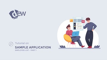 Creating Sample Employee Application in DEW Studio