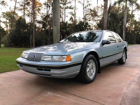 This 1989 Mercury Cougar LS Cost More Than $2 Billion to Develop, and it Didn't Pay Off for Ford