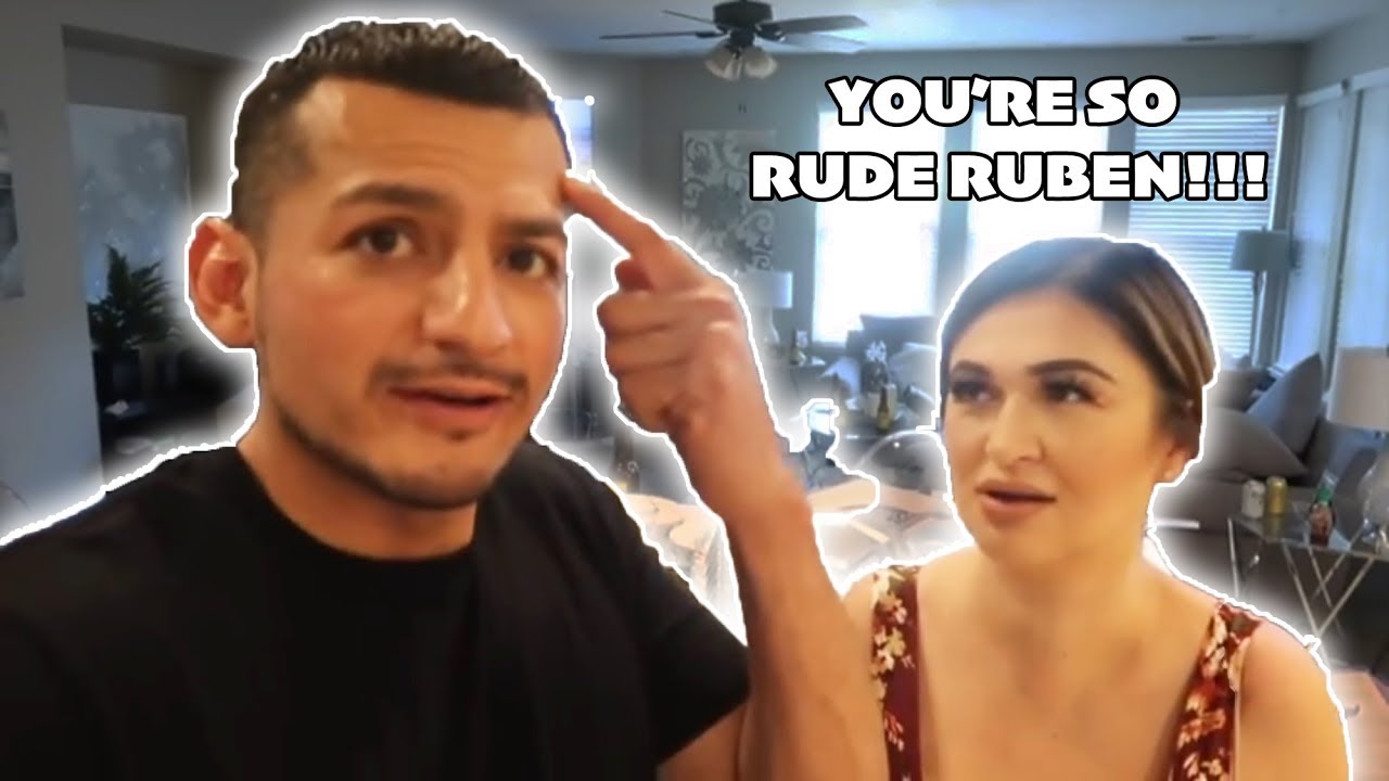 RUBEN WAS BEING SO AGGRESSIVE WITH ME