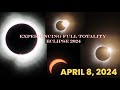 Experiencing full totality solar eclipse 2024