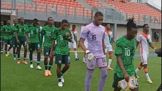 BURKINA FASO 0-0 NIGERIA [U-17] / HIGHLIGHTS AS HEAVY RAIN DISRUPT GAME,IMAGINE CAF ALLOWING THIS