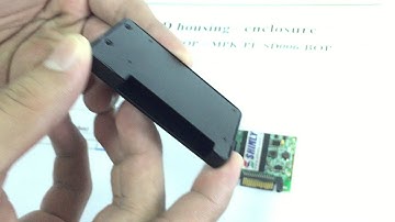 How to assemble Screwless Slim SATA SSD housing (www.memorypack.com.tw)