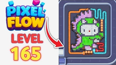 Pixel Flow Level 165 Walkthrough