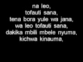 Ali kiba - Mwana Lyrics Bongo flava Mp3 Song