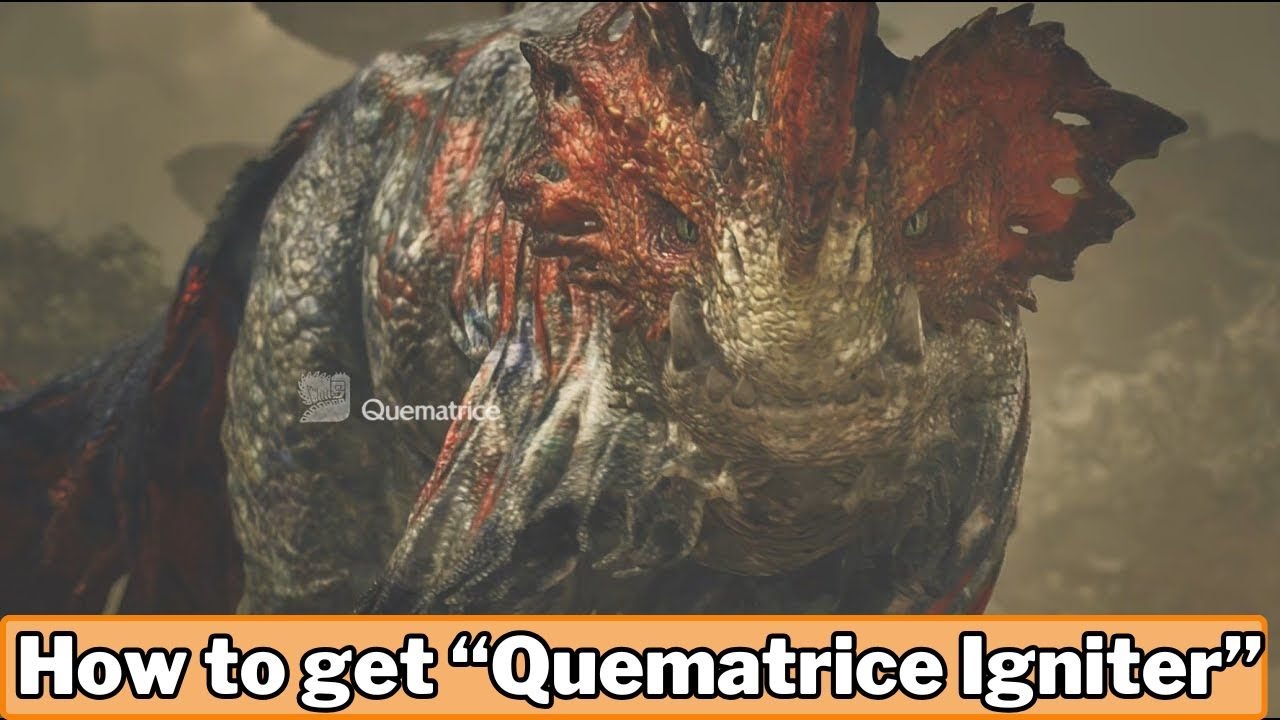 how-to-get-quematrice-igniter-monster-hunter-wilds-youtube