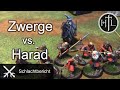 Battlereport - Zwerge vs. Harad (Hobbit Tabletop / Herr der Ringe Tabletop / Mittelerde Tabletop)