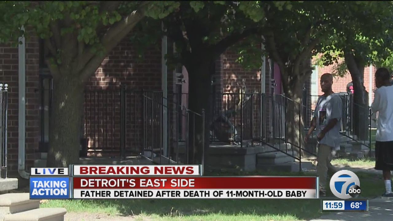 Father detained after death of 11-month-old baby - YouTube