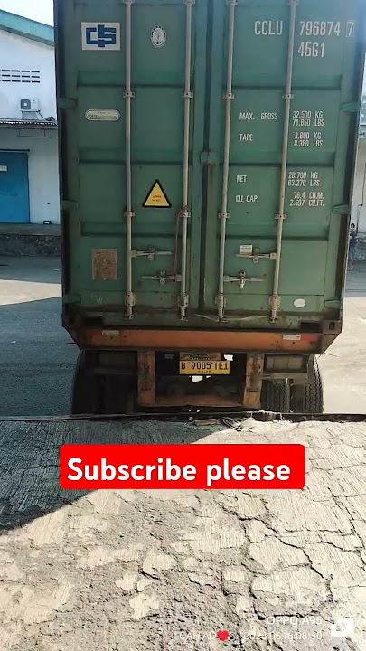 🛑 MANTAPPP 🛑 SEKALI PARKIR KONTAINER 40 FEET LANGSUNG JADI #kontainer #fyp #driver #trontonpanjang