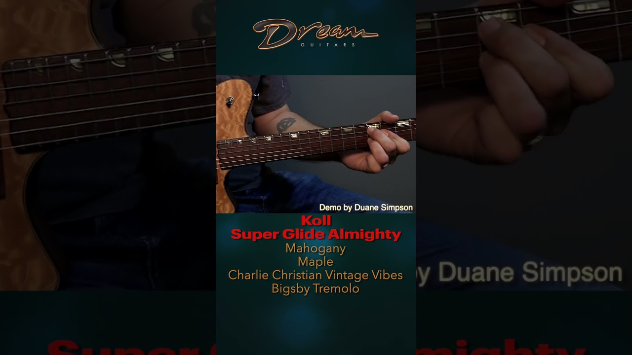 2017 Koll Super Glide Almighty, Mahogany/Maple