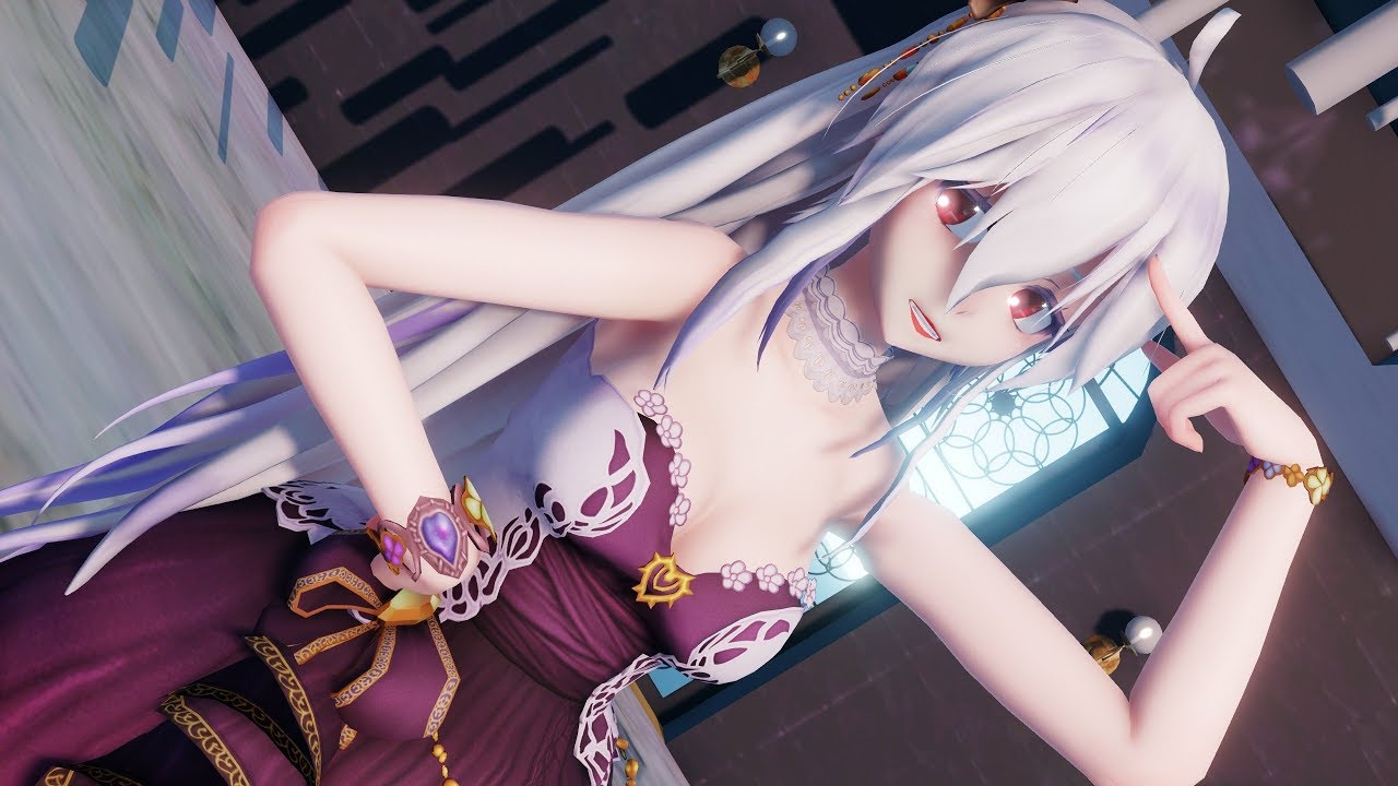 MMD】Dragon Lady-HAKU【4KUHD】 - YouTube