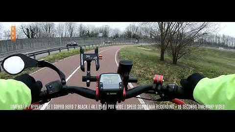 GOPRO TIMEWARP – HYPERLAPSE – SPEED 30X - ASPECT RATIO  21 : 9 – 4K