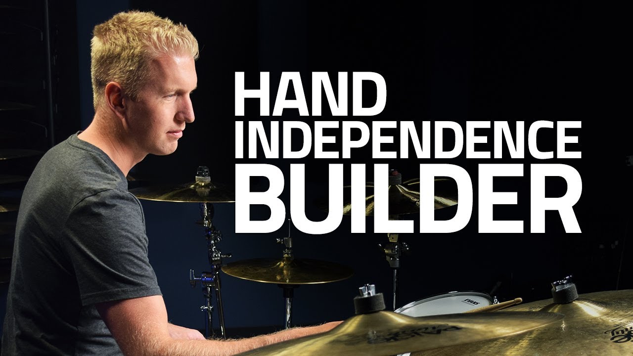 Hand Independence Builder For Beginner Drummers - YouTube