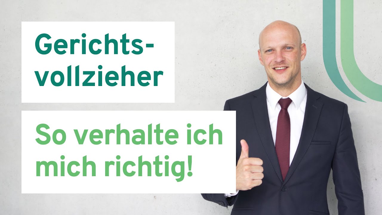 New Besuch vom Gerichtsvollzieher? So verhalte ich mich richtig! - pfändung schulden insolvenz