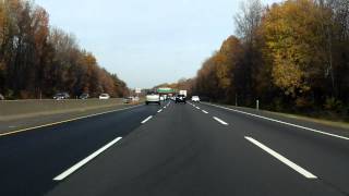 New Jersey Turnpike (Exits 5 to 6) northbound (Car Lanes)