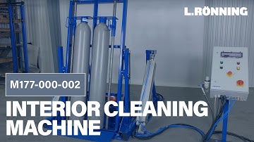 Efficient and Safe Internal Cleaning For Gas Cylinders